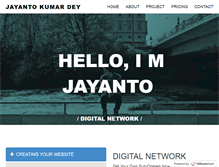 Tablet Screenshot of jayantodey.com